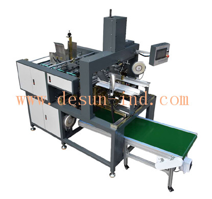 <b>ZS-400</b> Automatic Box Corner Pasting Machine