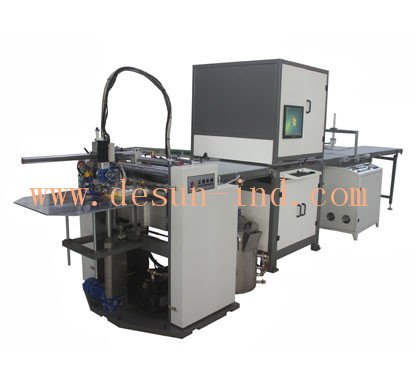 <b>ZS-6418S</b> Automatic Gluing & Visual Robotic Positioning Machine